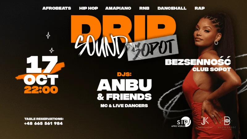 DRIP SOUND SOPOT – AFROBEATS, HIP HOP & MORE