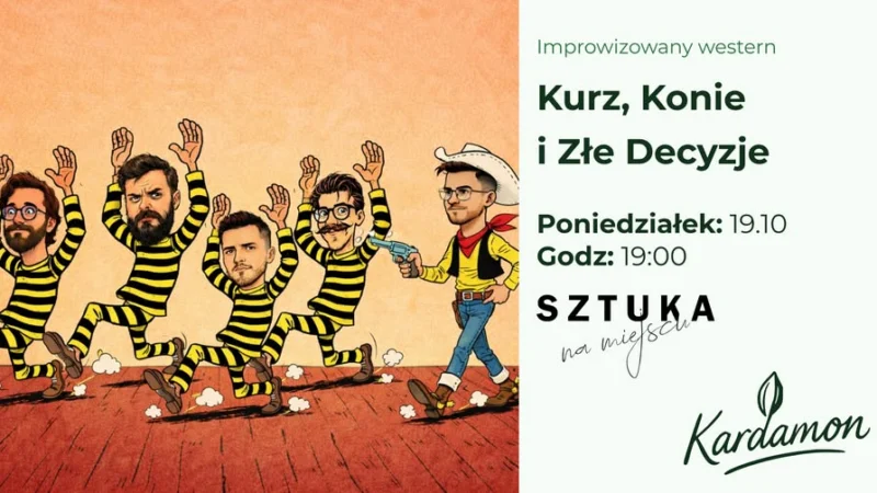 Kardamon: Kurz, Konie i Złe Decyzje | Improwizowany Western