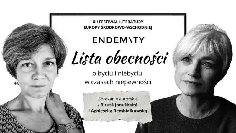 Spotkanie autorskie z Birutė Jonuškaitė i Agnieszką Rembiałkowską