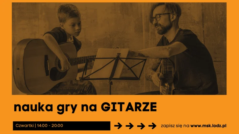 Nauka gry na GITARZE // zajęcia stałe // X 2026