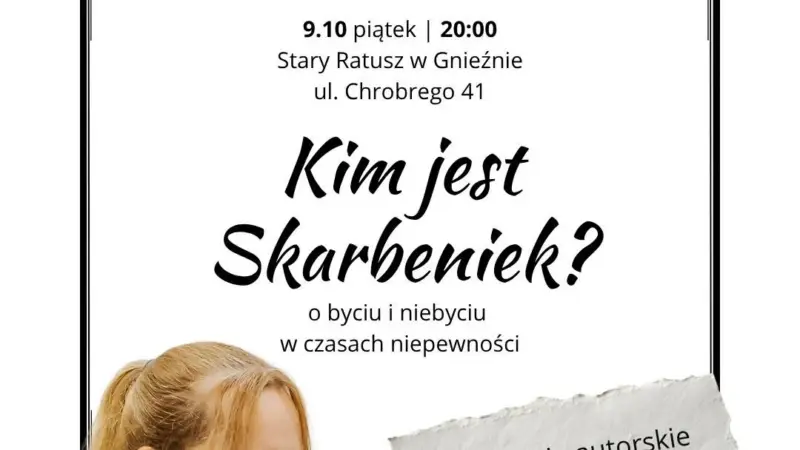 Kim jest Skarbeniek? Alter ego wobec niepewności – spotkanie autorskie z Ingą Gaile