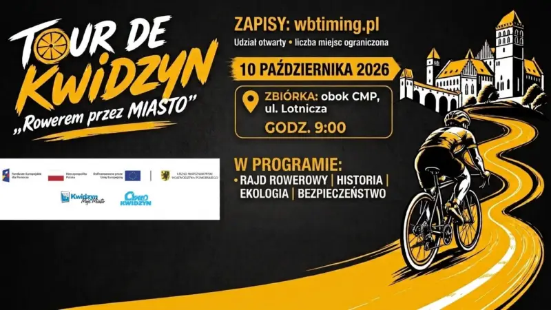 TOUR DE KWIDZYN – Rowerem przez MIASTO
