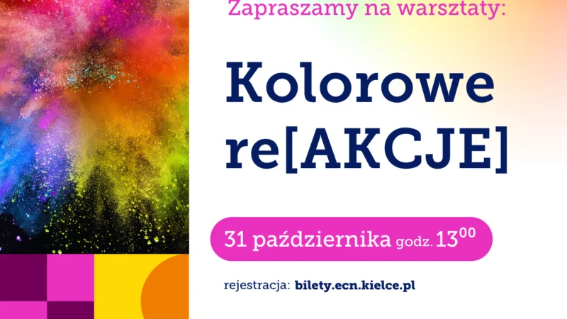 Kolorowe re[AKCJE] czyli barwne Halloween w ECN!