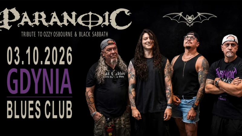 PARANOIC – Tribute to Ozzy Osbourne & Black Sabbath