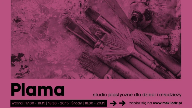Studio Plastyczne PLAMA (8 -10 lat)// zajęcia stałe 502 // X 2026