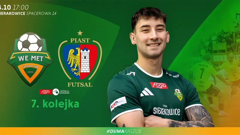 WE-MET Futsal Club Gmina Sierakowice vs Piast Gliwice