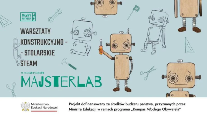 MajsterLAB #4: Podstawki pod kubki – warsztaty dla młodzieży od 11 r. ż.