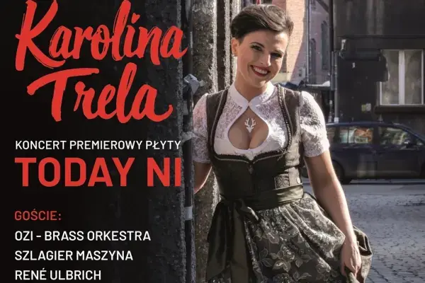 WYJĄTKOWE WYDARZENIE MUZYCZNE: KONCERT PREMIEROWY PŁYTY „TODAY NI” KAROLINY TRELI!