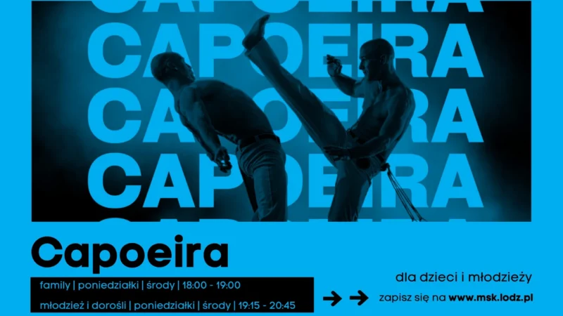 Capoeira dla młodzieży i dorosłych // zajęcia stałe 502 // X 2026