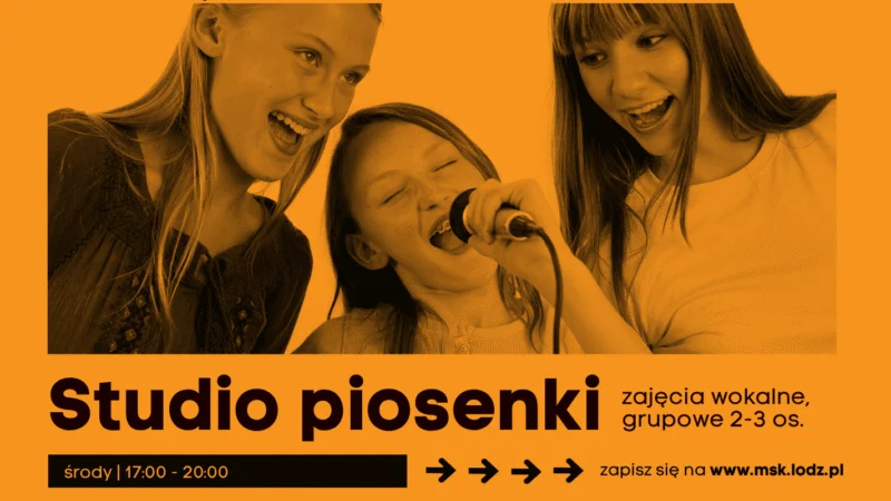 Studio piosenki Marleny Barszczewskiej – zajęcia wokalne // zajęcia stałe // Dąbrowa // październik 2026