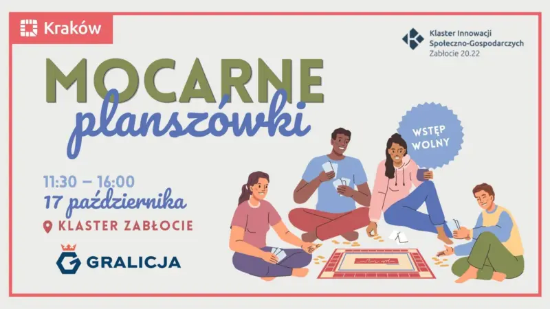 Mocarne Planszówki w Klastrze
