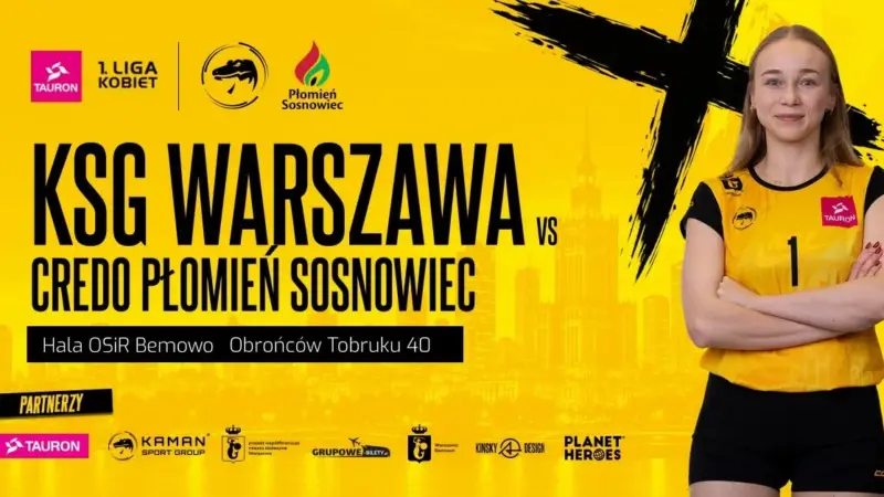 KSG Warszawa vs Credo Płomień Sosnowiec