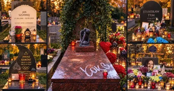 Powązki wojskowe po zmroku – wieczorny spacer śladami niezwykłych ludzi
