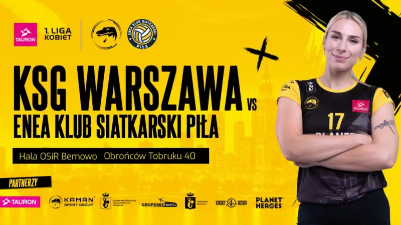 KSG Warszawa vs Enea Klub Siatkarski Piła