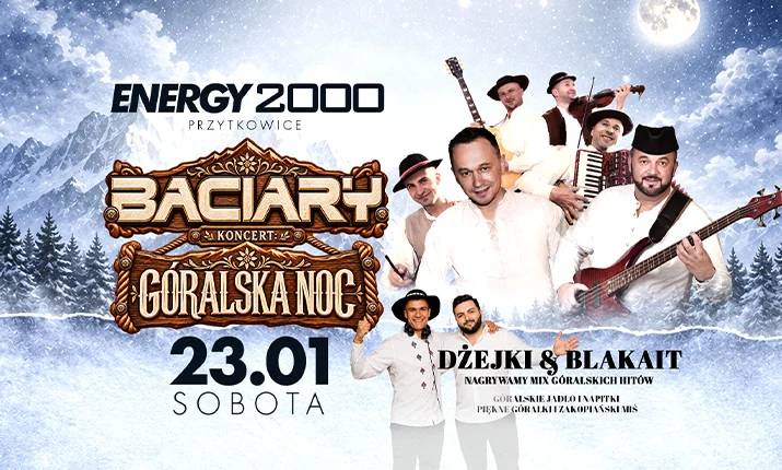 BACIARY 23.01 – ENERGY 2000 PRZYTKOWICE [18+]