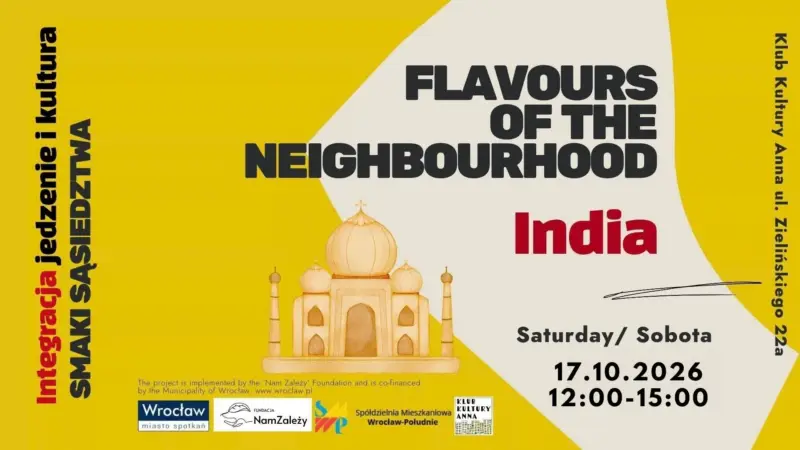 Smaki sąsiedztwa Indie – Flavours of the Neighbourhood – India