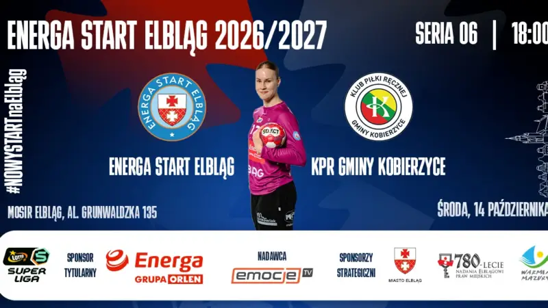 Energa Start Elbląg vs KPR Gminy Kobierzyce