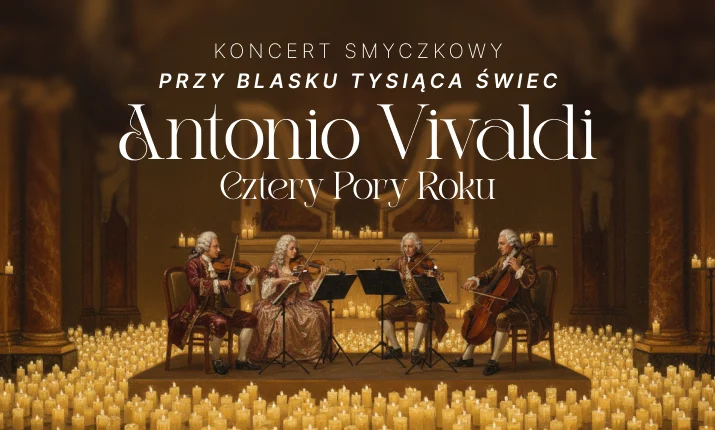 Koncert przy świecach: Antonio Vivaldi- Cztery Pory Roku