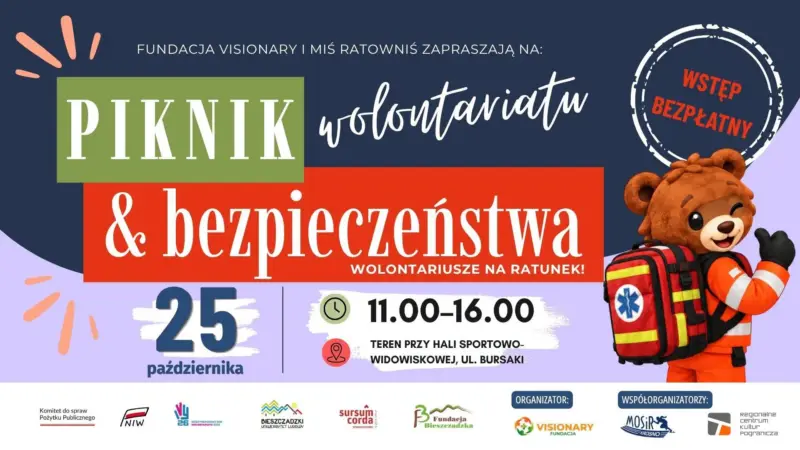 WOLONTARIUSZE NA RATUNEK! – Piknik Wolontariatu i Bezpieczeństwa