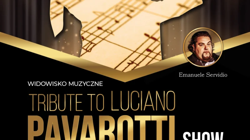 Tribute to Luciano Pavarotti przy świecach