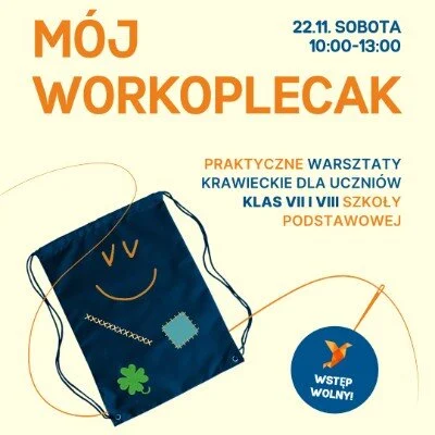 Bezpłatne warsztaty krawieckie dla młodzieży
