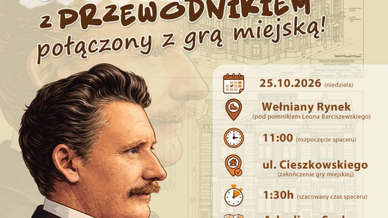 Sekrety Bydgoskich Kamienic – Śladami Józefa Święcickiego – spacer z przewodnikiem połączony z grą miejską