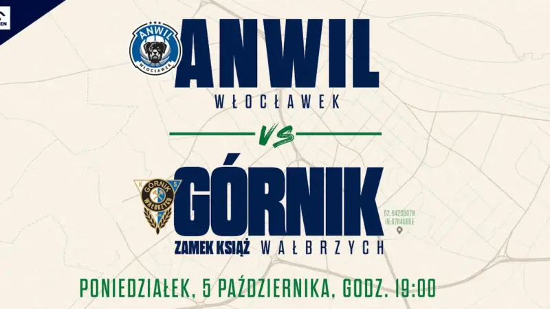Anwil Włocławek vs Górnik Zamek Książ Wałbrzych