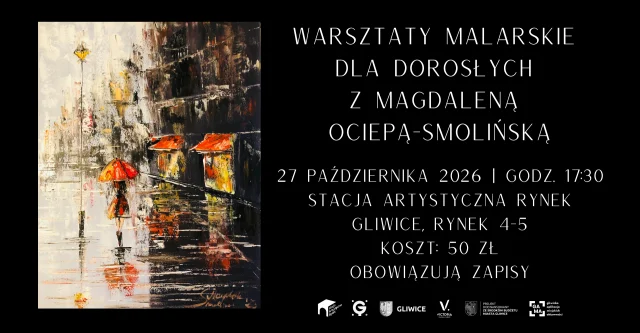 Warsztaty malarskie dla dorosłych z Magdaleną Ociepą-Smolińską