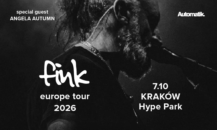 Fink | Europe Tour 2026
