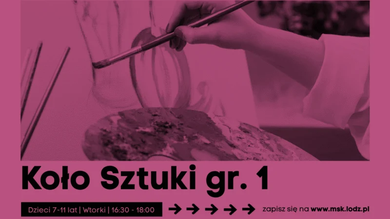 Koło Sztuki gr. 1 dzieci 7-11 lat // zajęcia stałe // Ośrodek Górna // Październik