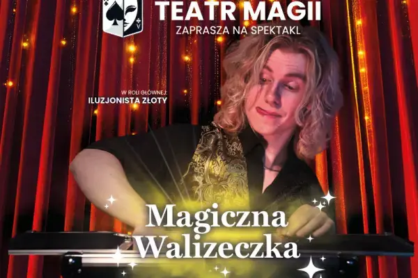 Magiczna Walizeczka pełna czarów i śmiechu! Rodzinny pokaz iluzji Złotego to interaktywna przygoda.