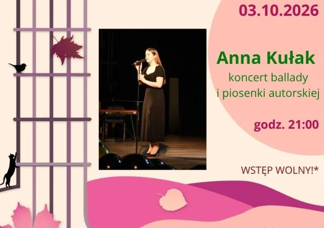 ArtNoc w PaskudoFonii – Anna Kułak koncert