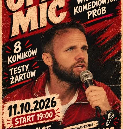 Stand-Up: Open Mic w Dobry Zbeer – Prowadzący Kuba Nycz