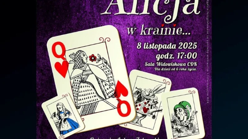 „Alicja w Krainie Czarów” – przedstawienie dla dzieci
