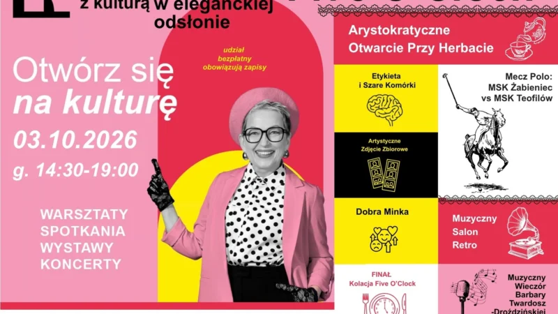 Weekend Seniora z Kulturą: sobota w eleganckiej odsłonie Five O’Clock