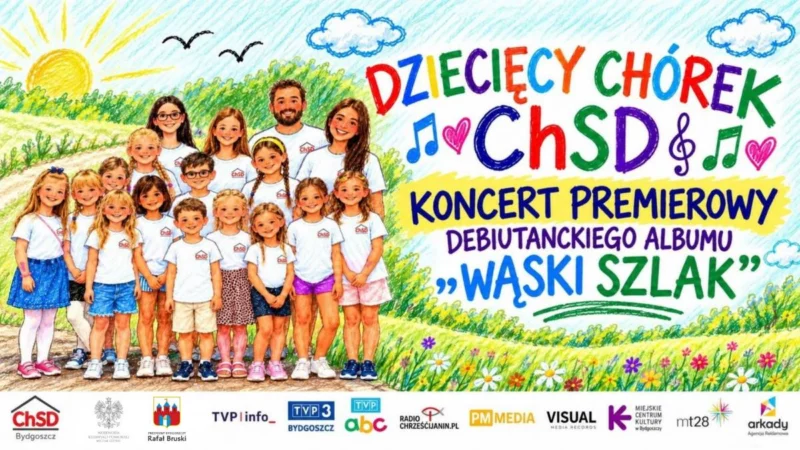 Premiera albumu ,,Wąski Szlak” – Dziecięcy Chórek ChSD