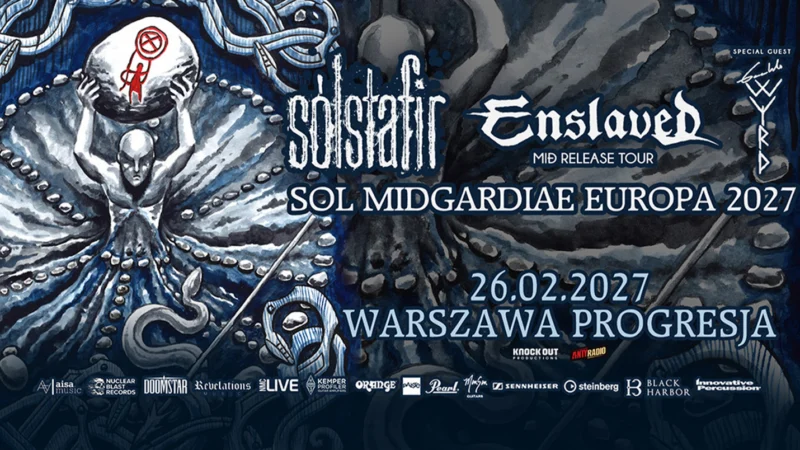 Enslaved + Sólstafir + Gaahls Wyrd