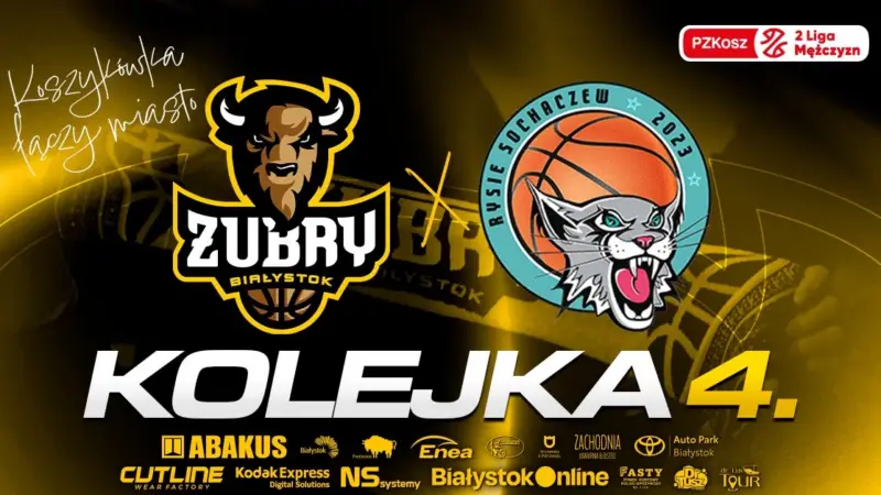 Żubry Abakus Okna Białystok vs Rysie Sochaczew