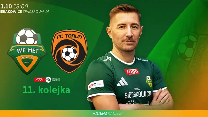 WE-MET Futsal Club Gmina Sierakowice vs FC Toruń