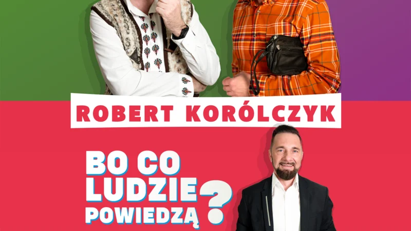 Robert Korólczyk z Kabaretu Młodych Panów