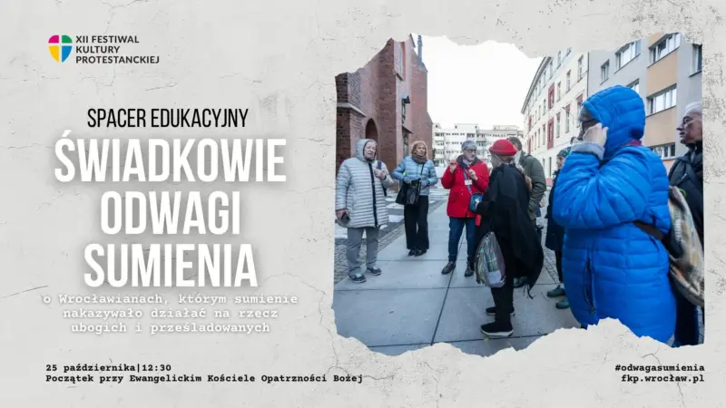 Świadkowie odwagi sumienia – spacer edukacyjny