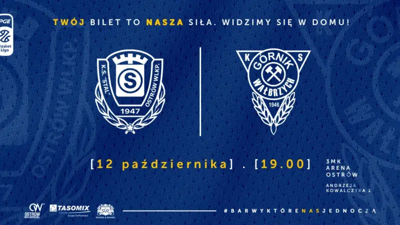 Tasomix Rosiek Stal Ostrów Wielkopolski vs Górnik Zamek Książ Wałbrzych