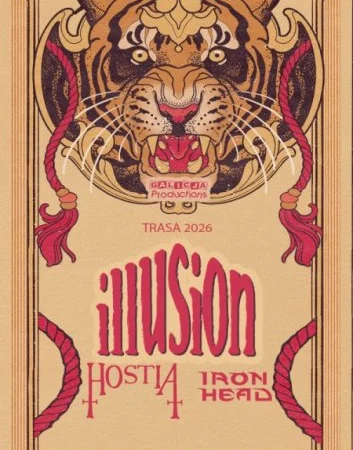 Trasa ILLUSION, HOSTIA, IRON HEAD 2026 – Gdynia