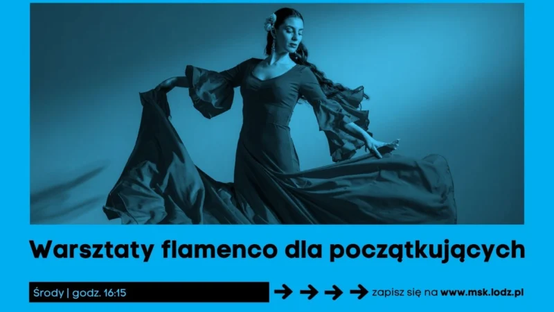Warsztaty flamenco dla początkujących na Żabieńcu // zajęcia stałe // godz. 16:15 // październik 2026