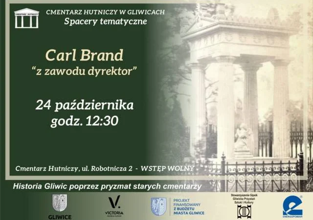 Uroczystość odsłonięcia tablic „Carl Brandt – z zawodu dyrektor”