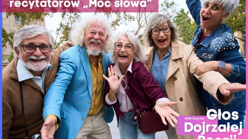 Warsztaty dla srebrnych recytatorów „Moc słowa”