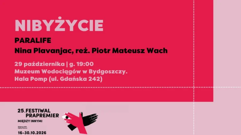 Festiwal Prapremier 2026: NIBYŻYCIE | Nina Plavanjac