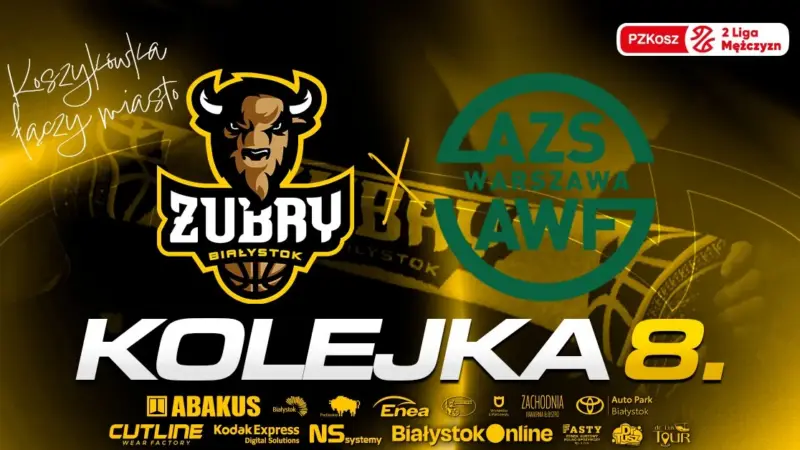 Żubry Abakus Okna Białystok vs AZS AWF Warszawa