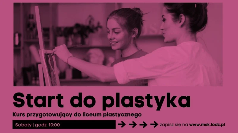 Start do plastyka – kurs przygotowujący do liceum plastycznego // październik 2026