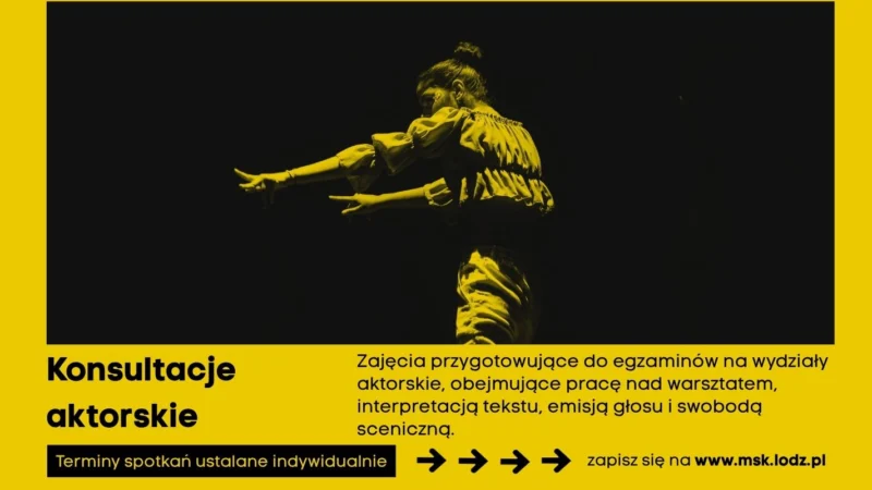 KONSULTACJE AKTORSKIE // ZAJĘCIA STAŁE / PAŹDZIERNIK 2026